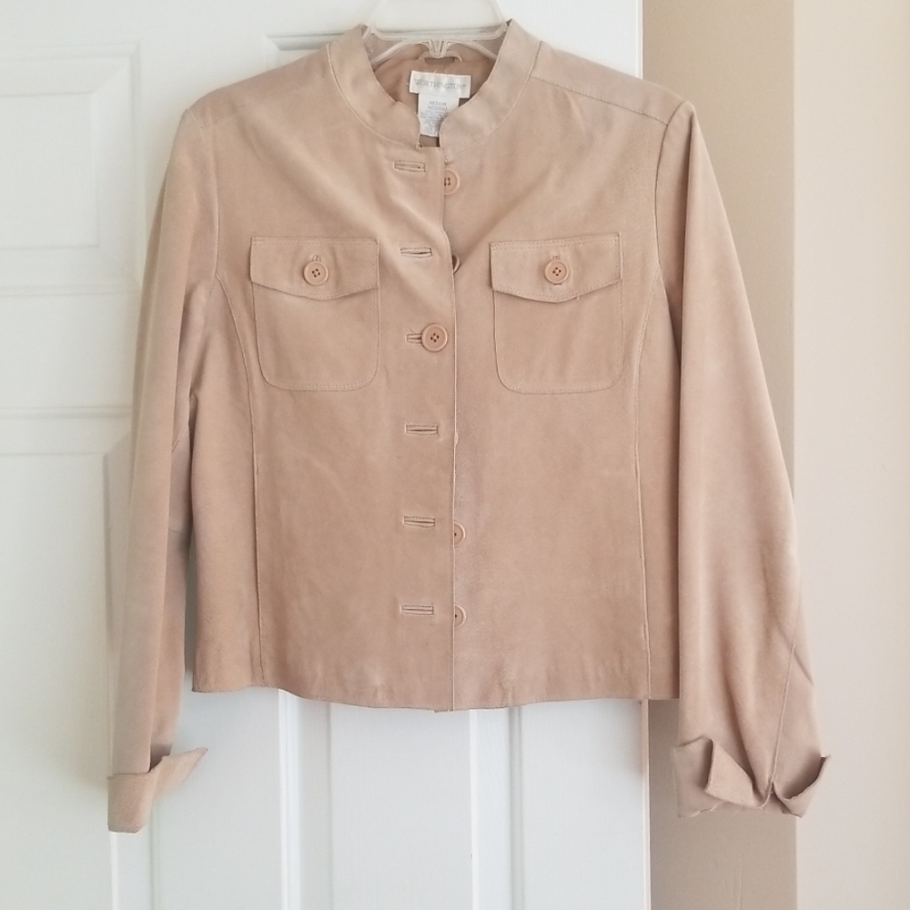 Leather/suede jacket